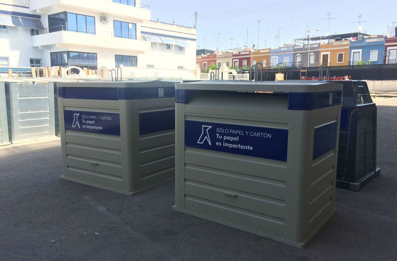 recogida de papel y cartón