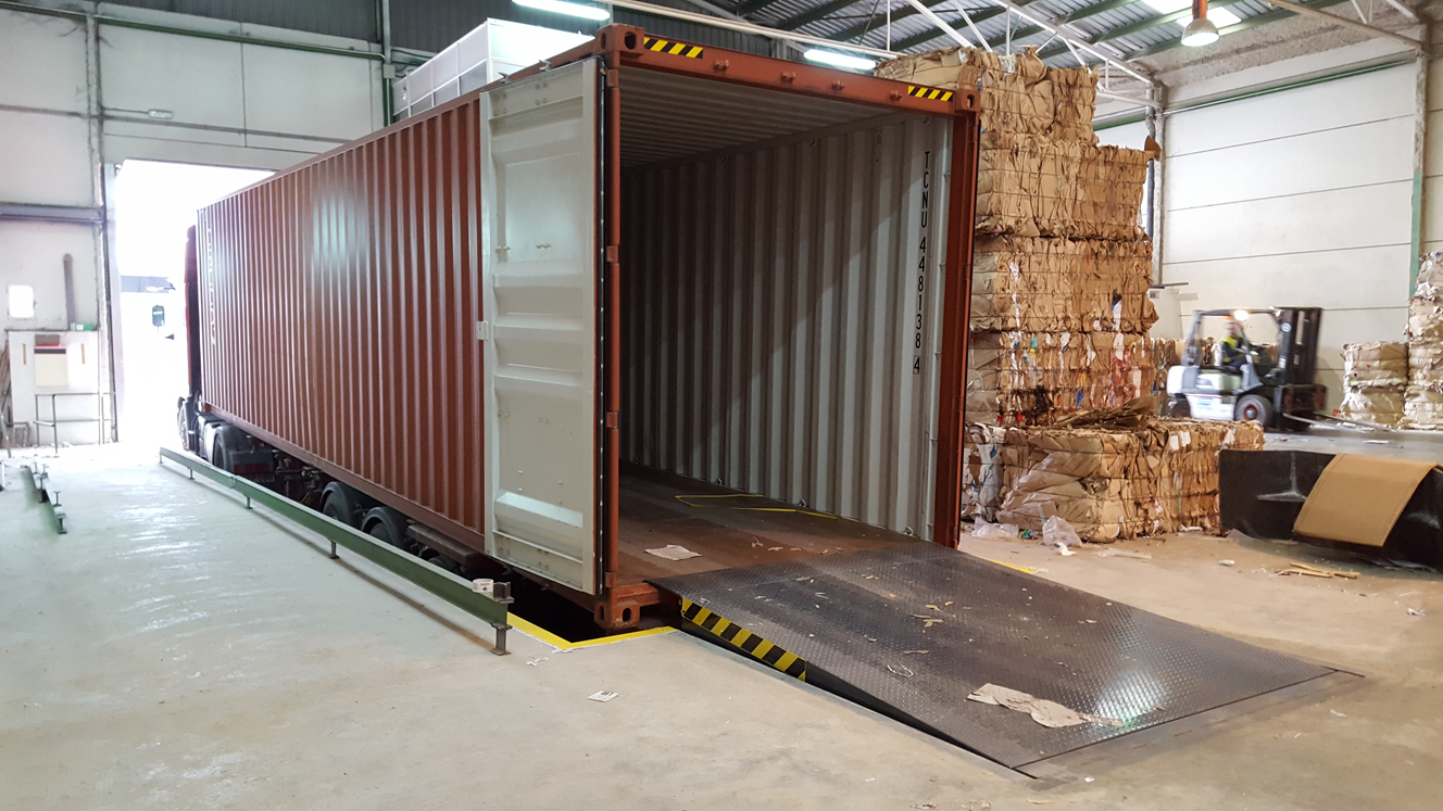 camión grúa para residuos