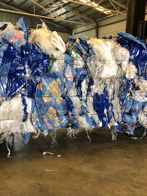 recogida de plásticos