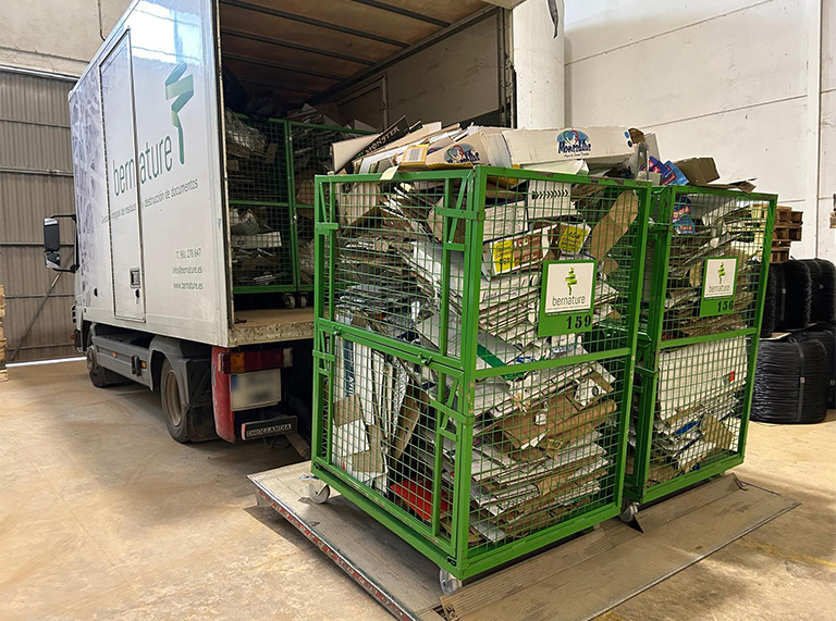 destrucción de documentos